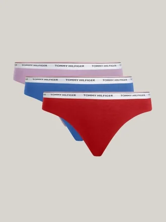 3-pak figi bikini z mieszanką logo