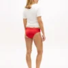 3-pak majtek bikini z koronkową lamówką 3-pak majtek bikini z koronkową lamówką