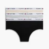 3-pak szortów bikini z logo Tommy
