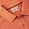Barwiona w całości koszulka polo o regularnym kroju Barwiona w całości koszulka polo o regularnym kroju