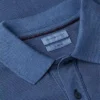 Barwiona w całości koszulka polo o regularnym kroju Barwiona w całości koszulka polo o regularnym kroju