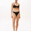 Biustonosz push-up bez fiszbin z powtarzającym się logo Biustonosz push-up bez fiszbin z powtarzającym się logo