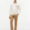 Bluza polo z kwiatowym logo i zamkiem 1/4