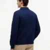 Bluza polo z kwiatowym logo i zamkiem 1/4