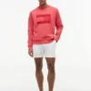 Bluza raglanowa z logo flagi i szczotkowanym wnętrzem Bluza raglanowa z logo flagi i szczotkowanym wnętrzem