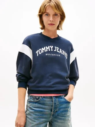 Bluza Tommy Jeans Athletics Boxy