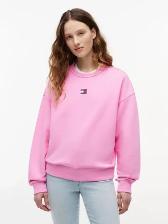 Bluza Tommy Jeans o prostym kroju