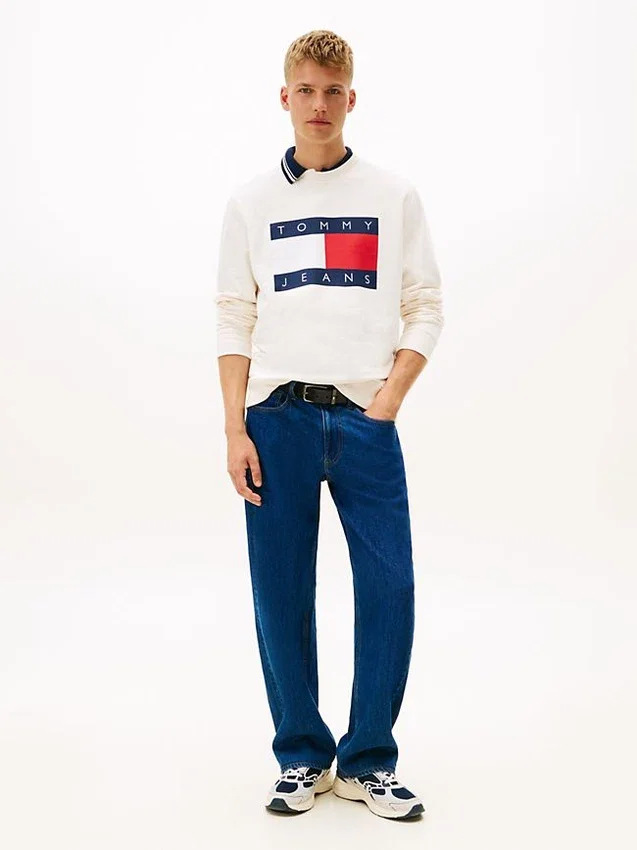 Bluza Tommy Jeans z dużym logo flagi Bluza Tommy Jeans z dużym logo flagi