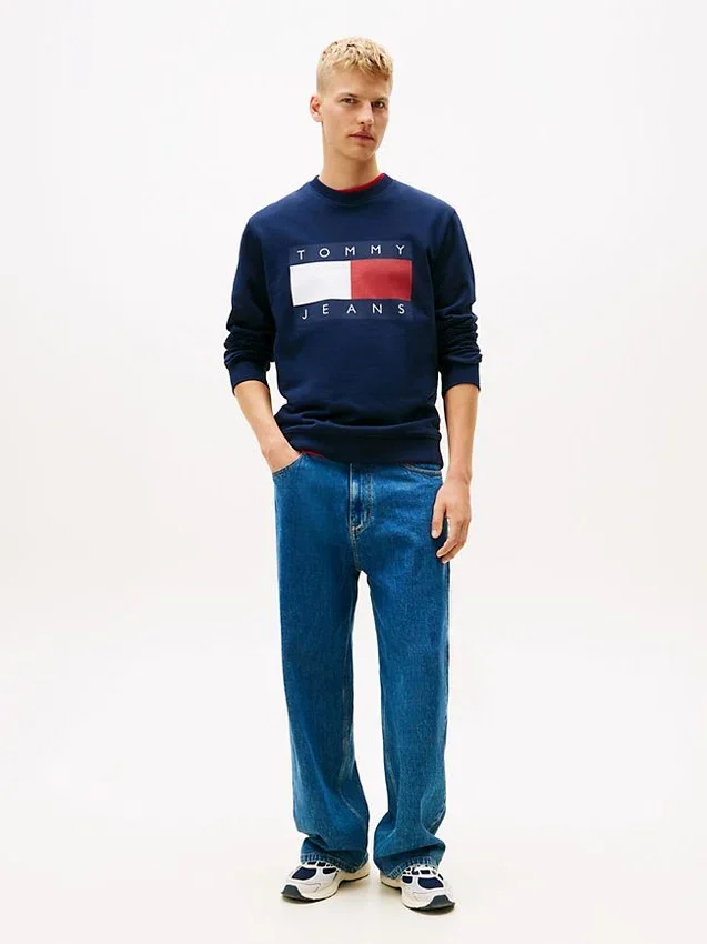Bluza Tommy Jeans z dużym logo flagi Bluza Tommy Jeans z dużym logo flagi