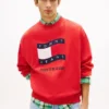 Bluza Tommy Jeans z falistym logo flagi Bluza Tommy Jeans z falistym logo flagi