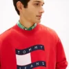 Bluza Tommy Jeans z falistym logo flagi Bluza Tommy Jeans z falistym logo flagi