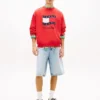 Bluza Tommy Jeans z falistym logo flagi Bluza Tommy Jeans z falistym logo flagi