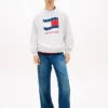 Bluza Tommy Jeans z falistym logo flagi Bluza Tommy Jeans z falistym logo flagi