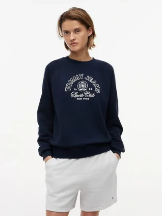 Bluza Tommy Jeans z logo Sports Club