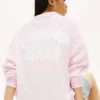 Bluza Tommy Jeans z nadrukiem w stylu puff Bluza Tommy Jeans z nadrukiem w stylu puff