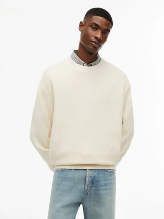 Bluza Tommy Jeans z wzorem waflowym
