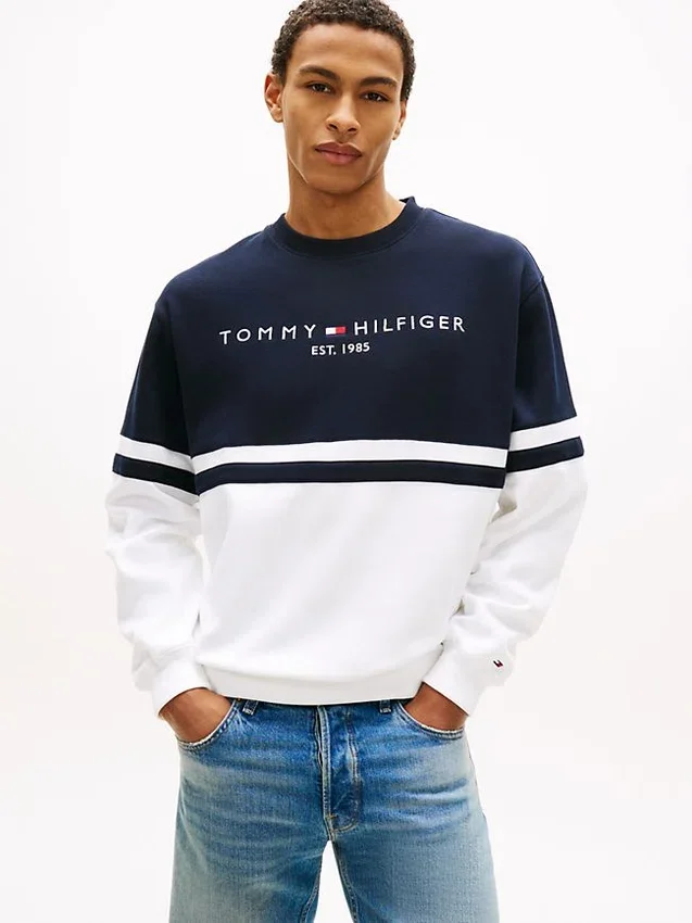 Bluza Tommy Logo Colorblock Bluza Tommy Logo Colorblock