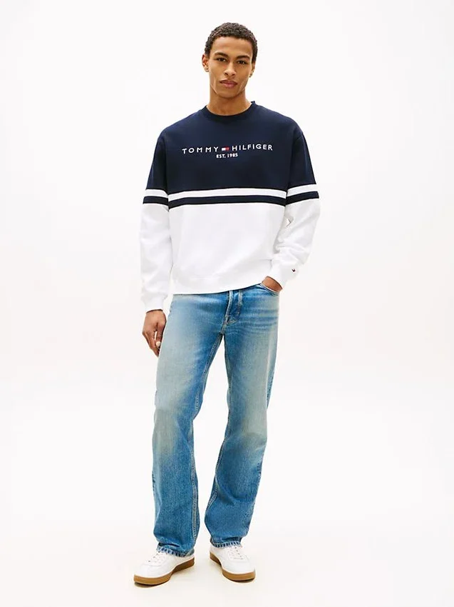 Bluza Tommy Logo Colorblock Bluza Tommy Logo Colorblock