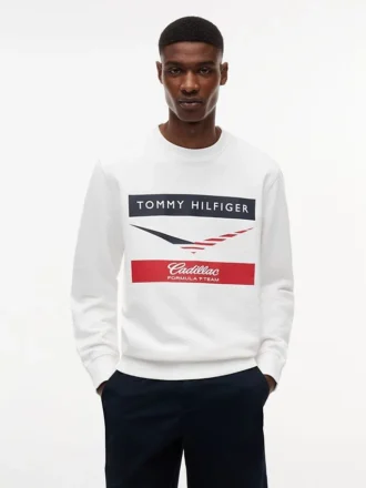 Bluza Tommy x Cadillac F1® Team Chevron