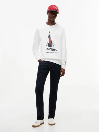 Bluza Tommy x US SailGP Team Boat