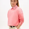 Bluza z brokatowym logo Tommy dla dzieci Bluza z brokatowym logo Tommy dla dzieci