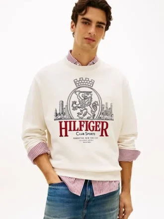 Bluza z haftowanym logo