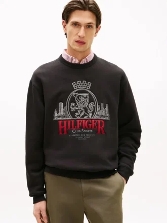 Bluza z haftowanym logo