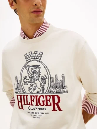 Bluza z haftowanym logo