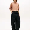 Bluza z interlocku z złotymi guzikami Bluza z interlocku z złotymi guzikami