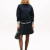 Bluza z interlocku z złotymi guzikami Bluza z interlocku z złotymi guzikami