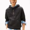 Bluza z kapturem Hilfiger Crest Logo w stylu melange Bluza z kapturem Hilfiger Crest Logo w stylu melange