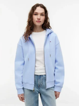 Bluza z kapturem o luźnym kroju