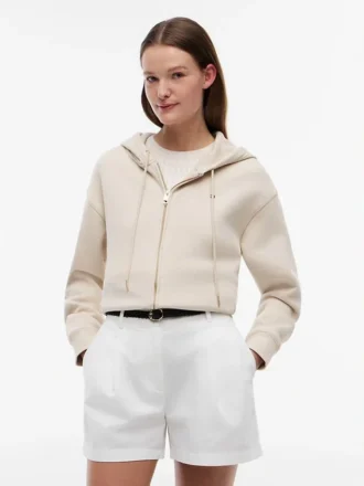 Bluza z kapturem o luźnym kroju