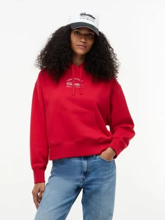 Bluza z kapturem Tommy x Cadillac F1® Team Boxy