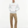 Bluza z kapturem z haftowaną flagą morską Bluza z kapturem z haftowaną flagą morską