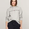 Bluza z kapturem z haftowanym logo Tommy Bluza z kapturem z haftowanym logo Tommy