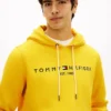 Bluza z kapturem z haftowanym logo Tommy Bluza z kapturem z haftowanym logo Tommy