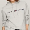 Bluza z kapturem z haftowanym logo Tommy Bluza z kapturem z haftowanym logo Tommy