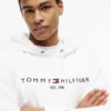Bluza z kapturem z haftowanym logo Tommy Bluza z kapturem z haftowanym logo Tommy