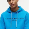 Bluza z kapturem z haftowanym logo Tommy Bluza z kapturem z haftowanym logo Tommy