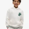 Bluza z kapturem z haftowanym monogramem dla dzieci Bluza z kapturem z haftowanym monogramem dla dzieci