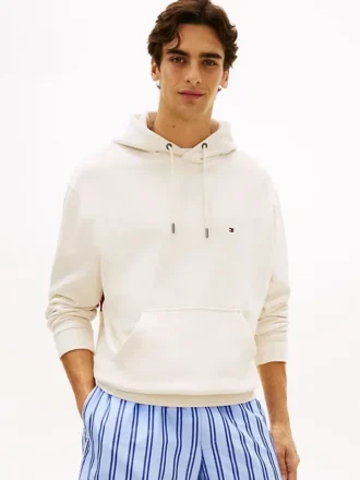 Bluza z kapturem z logo na plecach