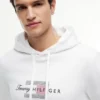 Bluza z kapturem z logo Script Flag Bluza z kapturem z logo Script Flag