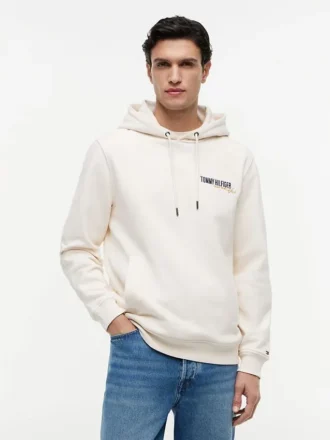 Bluza z kapturem z nadrukiem Desert Palm na plecach