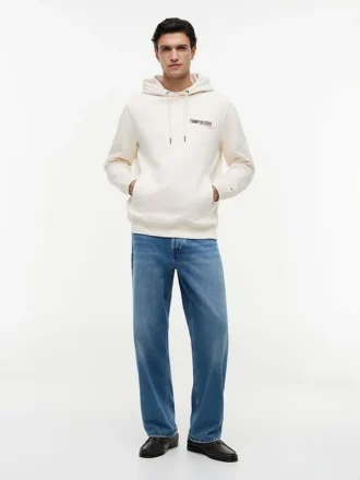 Bluza z kapturem z nadrukiem Desert Palm na plecach