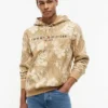 Bluza z kapturem z nadrukiem tropikalnym Bluza z kapturem z nadrukiem tropikalnym