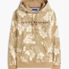 Bluza z kapturem z nadrukiem tropikalnym Bluza z kapturem z nadrukiem tropikalnym