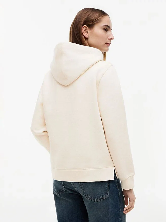 Bluza z kapturem z polaru z logo Tommy Bluza z kapturem z polaru z logo Tommy