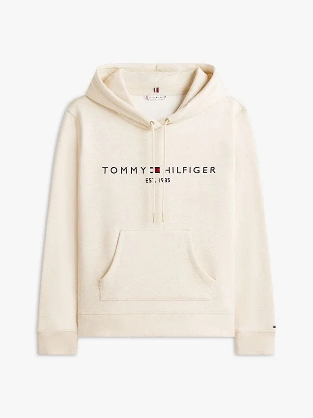 Bluza z kapturem z polaru z logo Tommy Bluza z kapturem z polaru z logo Tommy