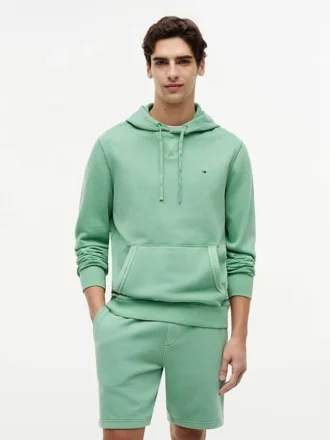 Bluza z kapturem z tkaniny frotte poddanej praniu Bluza z kapturem z tkaniny frotte poddanej praniu